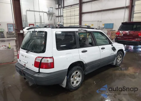 2002 Subaru Forester L z USA, uszkodzony, nr VIN JF1SF635X2H710860